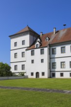 Meßkirch Castle, Castle of the Counts of Zimmern, Zimmern Castle, regular four-wing castle complex,