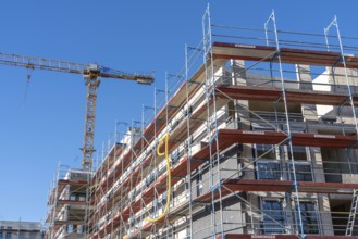 Major construction site Parc Durant, on Henri-Dunant-Strasse in Essen-Rüttenscheid, where 298