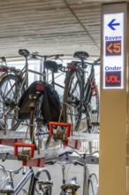 Bicycle car park at Utrecht Centraal railway station, Stationsplein, 3 underground levels, over 13,