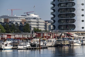 Sluseholmen neighbourhood, on an artificial island, former industrial area, now a new residential