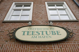 Ostfriesische Teestube, Leer, East Frisia, Lower Saxony, Germany, Europe