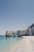 Greek island Skiathos with the beautiful beach called Lalaria, Greece, Europe