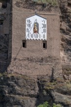 Sundial in the Ürzig wine-growing region on the Middle Moselle, Moselle, Rhineland-Palatinate,