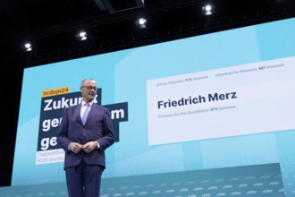 Berlin, Germany, 6 May 2024: Friedrich Merz, party chairman of the Christian Democratic Union of