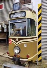 Former Mooskamp depot, museum vehicle fleet, Dortmumd local transport museum, Ruhr area, North