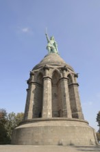 Hermann Monument by Ernst von Bandel, Detmold, Teutoburg Forest, North Rhine-Westphalia, Germany,