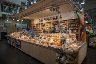 Oriental spices, display, The Persian House, Kleinmarkthalle, covered market hall, Frankfurt am