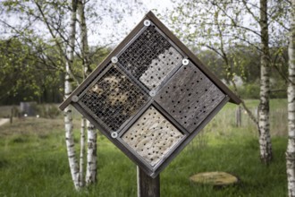 An insect hotel near Münster, 08.04.2024