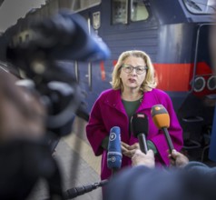 Svenja Schulze (SPD), Federal Minister for Economic Cooperation and Development, photographed