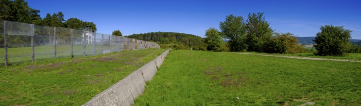 Point Alpha memorial near Geisa, border tower and border fortifications, Green Belt, former border,