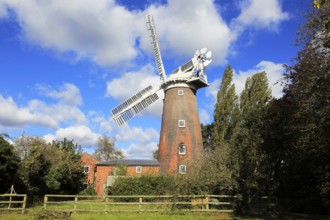 Buttrum's Windmill, Woodbridge, Suffolk, England, UK built 1836 John Whitmore