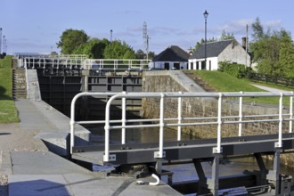 Neptune's Staircase, a staircase lock comprising eight locks on the Caledonian Canal at Banavie,