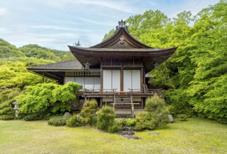 Daijokaku villa, Okochi Sanso Garden, Arashiyama, Kyoto, Japan, Asia