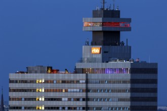 The building of the rbb, Rundfunk Berlin Brandenburg, Berlin, 23/08/2022