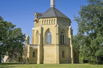 Old Neuendorf Church, Neuendorfer Anger, Babelsberg, Potsdam, Brandenburg, Germany, Europe