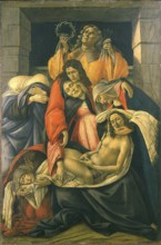 Die Beweinung des toten Christus (1495, 1500), The Lamentation over the Dead Christ, Painting by