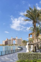 Dubai Atlantis Hotel on The Palm Jumeirah artificial island in Dubai, United Arab Emirates, Asia