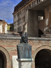 Bucharest, centre, historic old town, Curtea Veche, old prince's court, formerly built as the