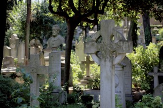 The Protestant Cemetery, Cimitero acattolico, also known as Cimitero degli Inglesi or Cimitero dei