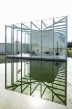 Art Museum and Langen Foundation, architect Tadao Ando, near Neuss, North Rhine-Westphalia,