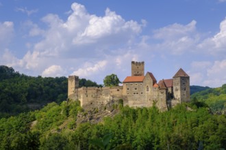 Hardegg Castle, Hardegg, Thaya Valley, Thaya Valley, Weinviertel, Lower Austria, Austria, Europe