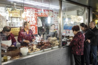 Fu Qiang Braised Food Store by Lin Qing and Li Hong Cheng, the shop has a long tradition, Nanjing,