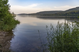 Schluchsee reservoir, Black Forest, Baden-Württemberg, Germany, Europe