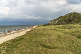 The Grönne beach and Svinklovene dunes at Jammer Bay, Fjerritslev, Denmark, Europe