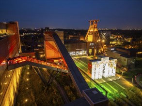 Temporary art installation Global Gate at the UNESCO World Heritage Site Zeche Zollverein,