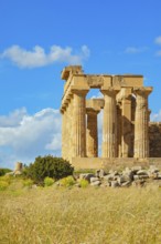 Temple of Hera or Temple E, Selinunte Archaeological Park, Selinunte, Trapani district, Sicily,