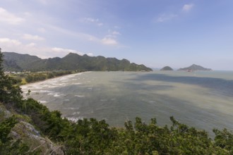 Bang Pu Beach, near Phraya Nakhon Cave, Hua Hin, Prachuap Khiri Khan Province, Thailand, Asia