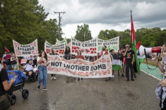 Dearborn, Michigan USA, 17 August 2024, In advance of the Democratic National Convention, activists