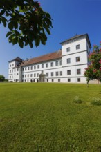 Meßkirch Castle, Castle of the Counts of Zimmern, Zimmern Castle, regular four-wing castle complex,