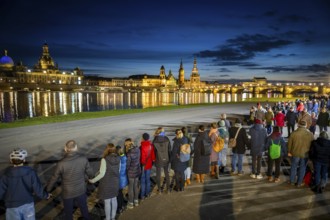 On 13 and 14 February 1945, Dresden was heavily destroyed in three Allied bombing raids. Every