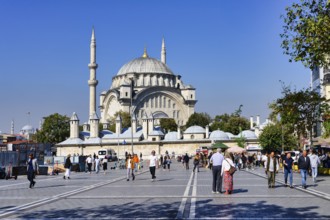 Nuruosmaniye Mosque near the Grand Bazar, Istanbul, Turkey, Asia