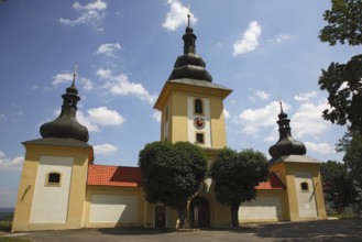 Pilgrimage church of Maria Loreto in Starý Hroznatov, Altkinsberg, Cheb district, Cheb, Bohemia,