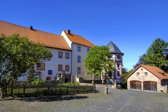 Tann Castle, Tann, Ulster Valley, Wartburg District, Hessian Rhön, Rhön, Hesse, Germany, Europe