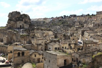 Old town, Sassi, Sassi di Matera cave settlements, UNESCO World Heritage Site, Matera, Basilicata,