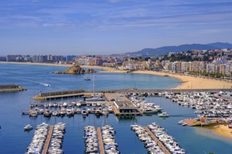 Harbour, Blanes, Costa Brava, Catalonia, Spain, Europe