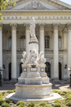 Palace of the National Congress of Chile, Santiago de Chile, Chile, South America