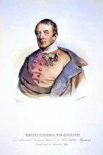 Vincenz Freiherr von Augustin (1780-1859), Feldzeugmeister, General Artillery Director, Historical,