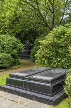 Bredeney Cemetery, Krupp Family Cemetery, in Essen, North Rhine-Westphalia, Germany, Europe