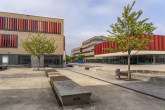 The campus of the Ruhr West University of Applied Sciences, HRW, a state university of applied