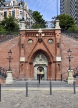 Europe, Germany, Hanseatic city of Hamburg, Altona district, Große Elbstraße, Köhlbrand staircase