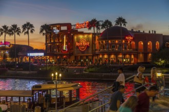 Hard Rock Cafe at City Walk in Universal Studios, Orlando, Florida, USA, North America