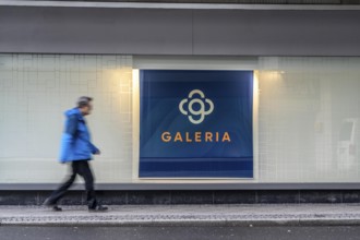 Galeria Kaufhof department stores' in the city centre of Krefeld, on Hochstraße, is affected by the