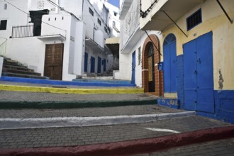 Street in the medina inTangier, Morocco, Africa