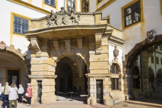 Friedenstein Castle, Gotha, Thuringia, Germany, Europe