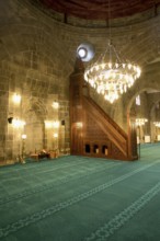 Grand mosque of Erzurum or Atabey Mosque, Minbar, Erzurum, Turkey, Asia