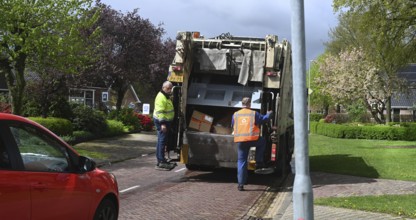 Place Ees in Drenthe. Waste collection NL, Eesergroen